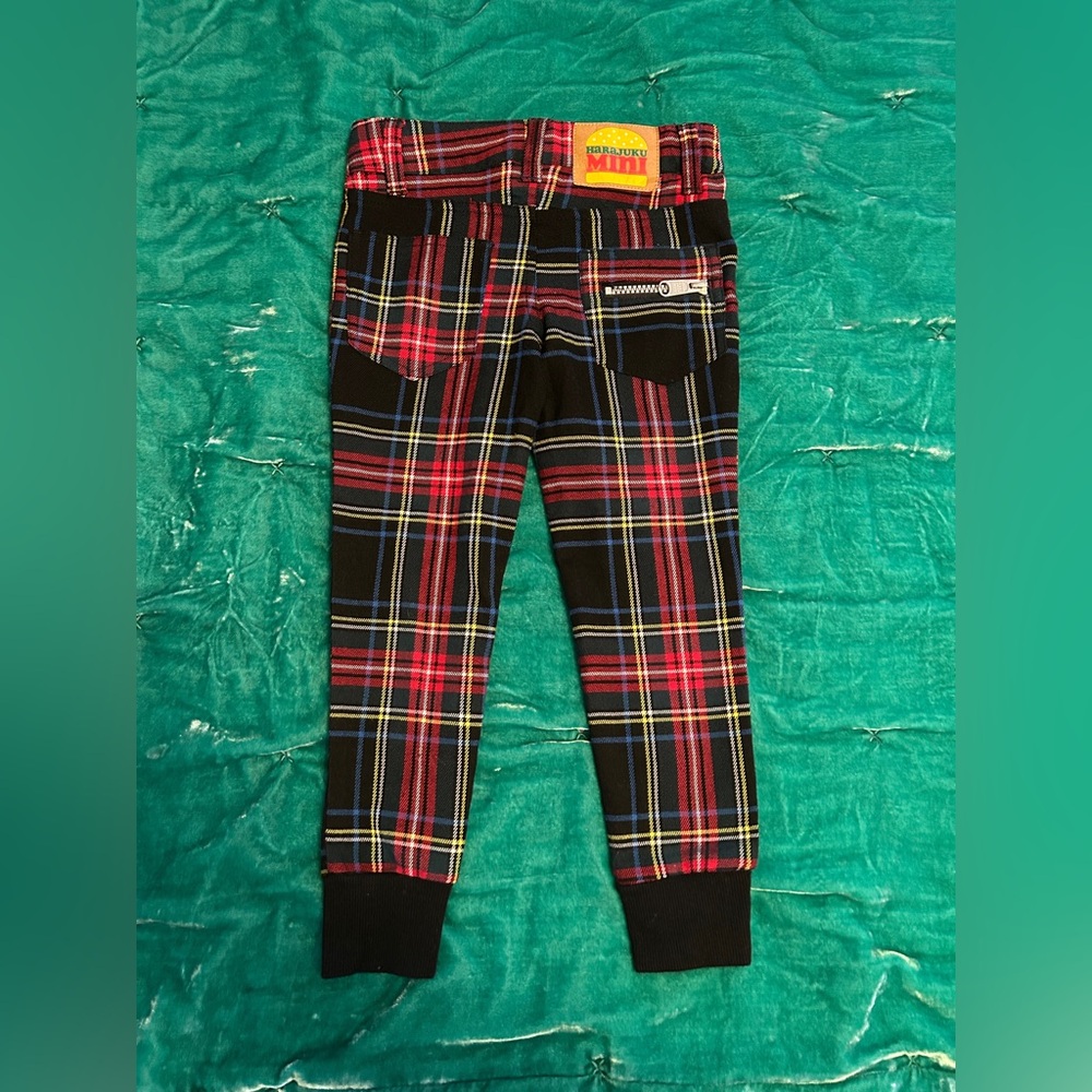 Harajuku Mini for Target boy plaid skinny pants - Picture 5 of 6